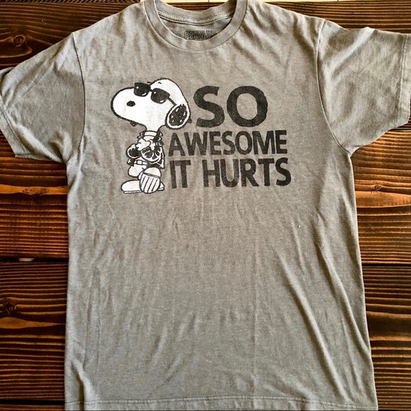 SNOOPY PEANUTS T-SHIRT - Picture 1 of 2